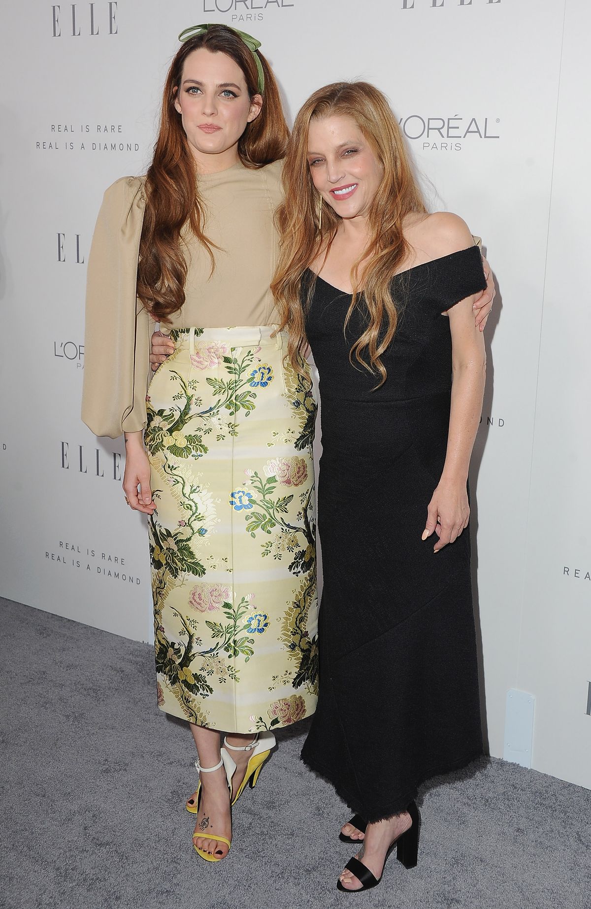 ELLE's 24th Annual Women in Hollywood Celebration - Arrivals, Lisa Marie Presley, Riles Keough