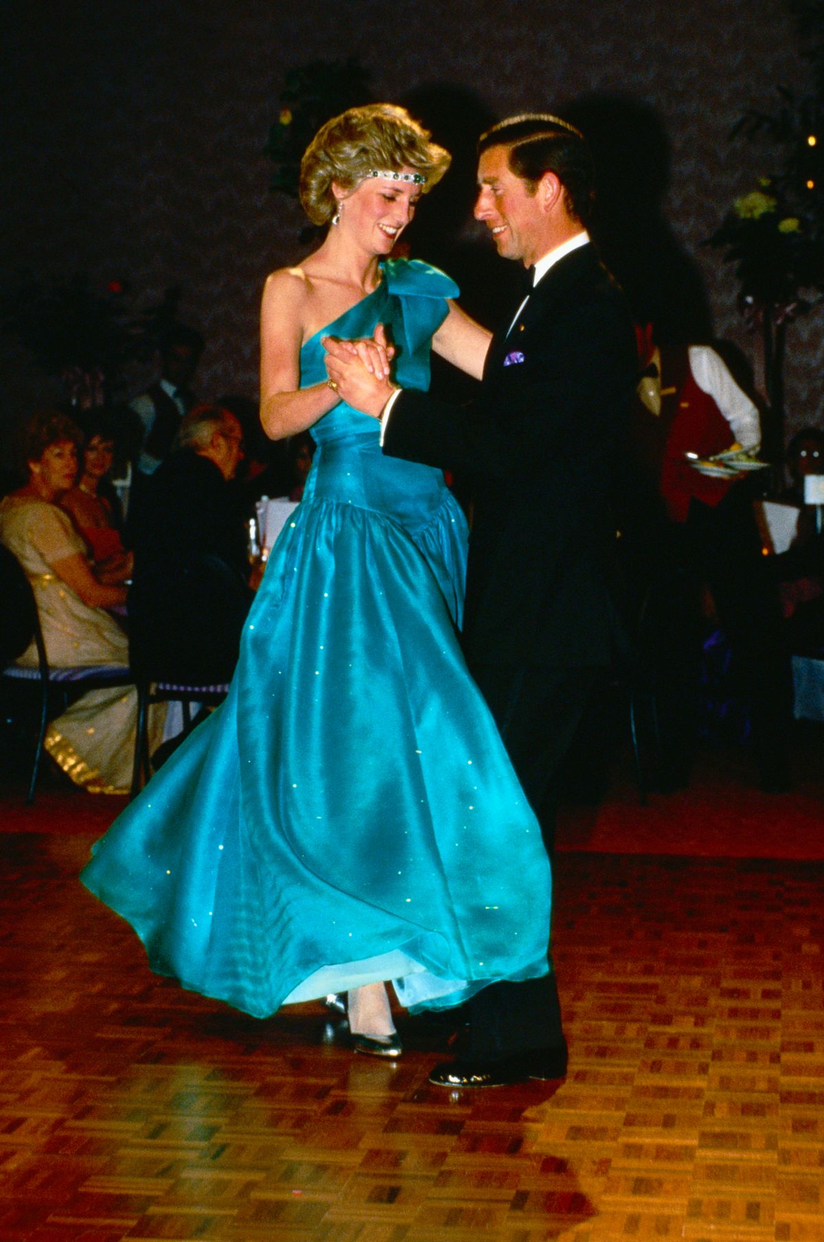 Princess Diana and Prince Charles Dancing