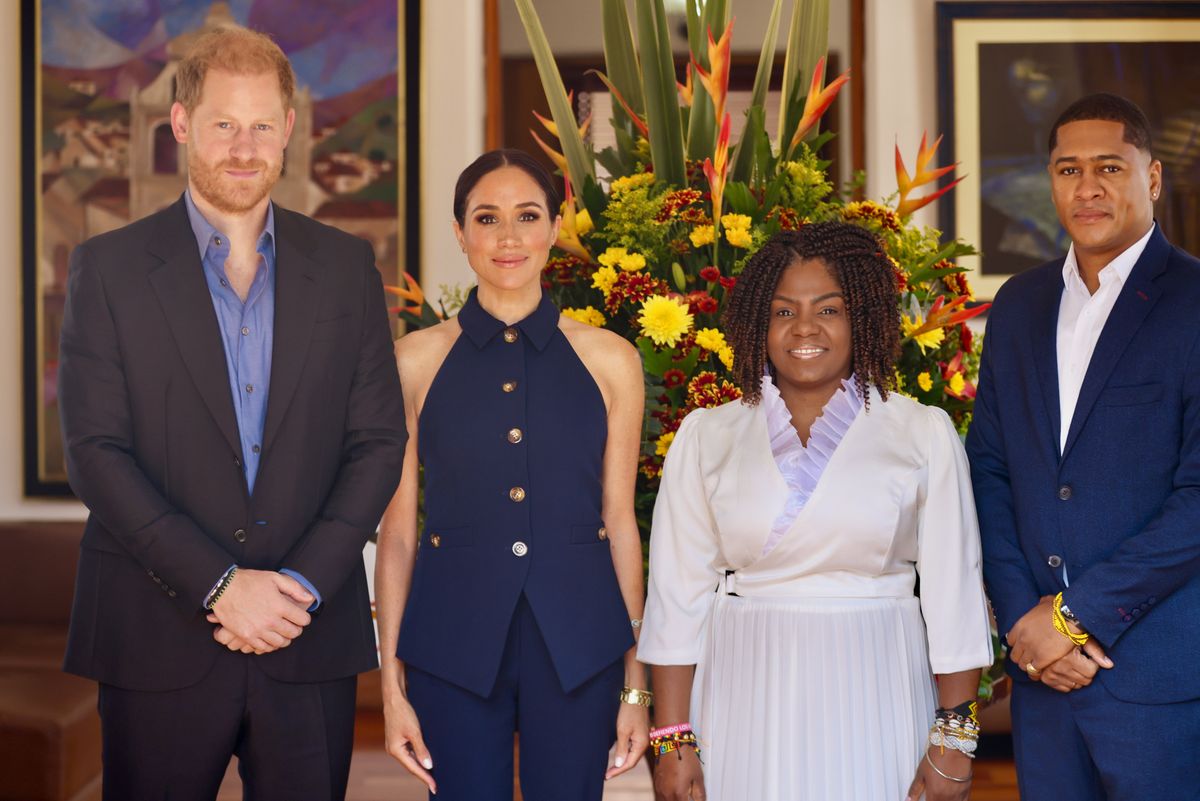 The Duke and Duchess of Sussex Visit Colombia - Day 1