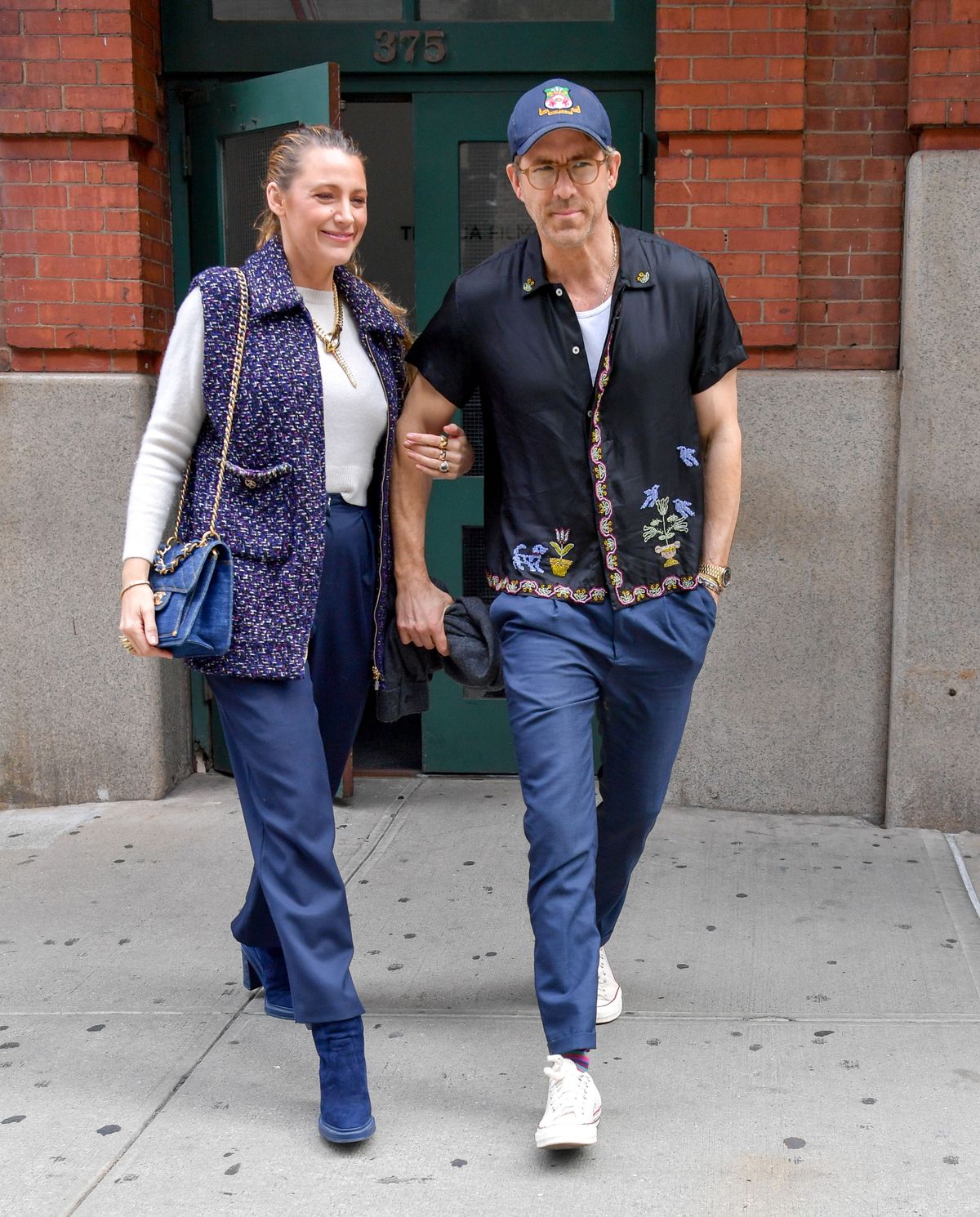 EXCLUSIVE: Blake Lively and Ryan Reynolds Head to a Business Meeting in New York City