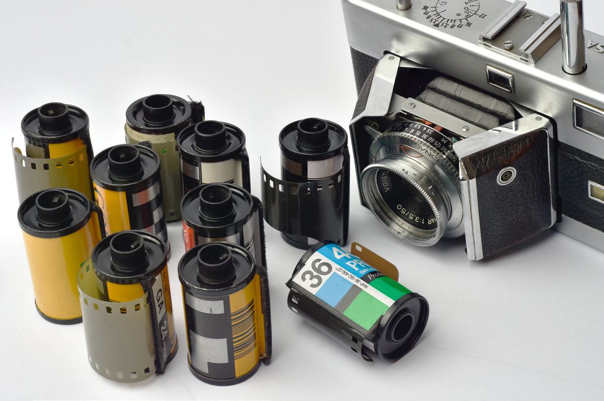 Photographic,Film,And,Analog,Camera