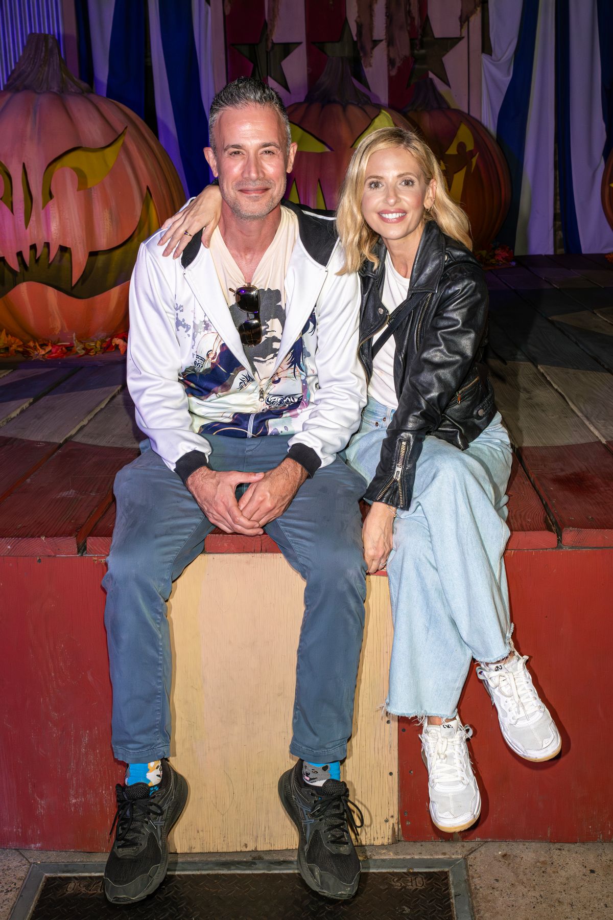 Sarah Michelle Gellar and Freddie Prinze Jr.