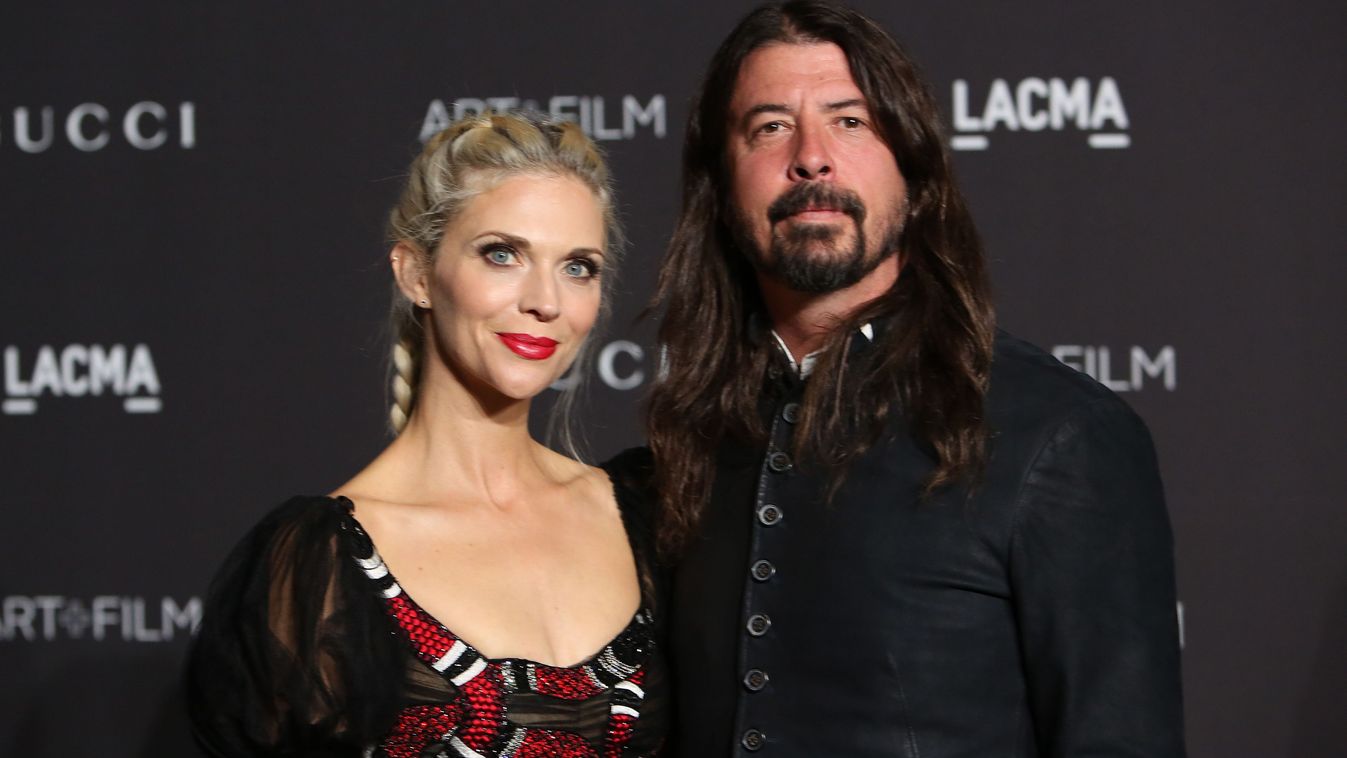 Dave Grohl és felesége,  Jordyn Blum