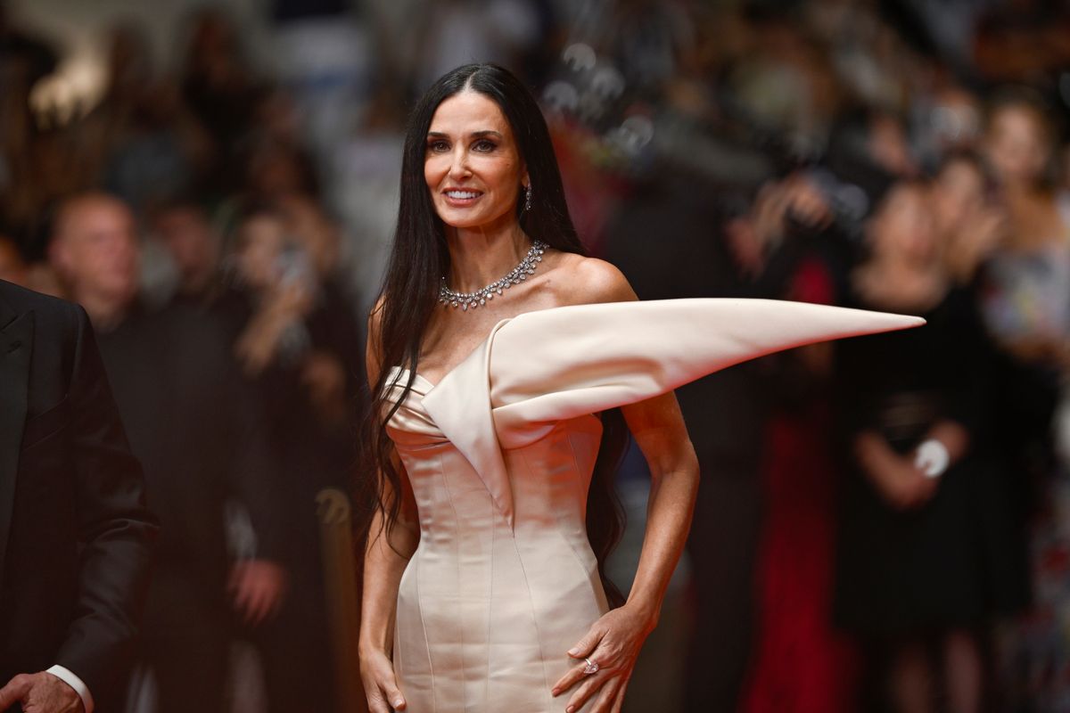 "The Substance" Red Carpet - The 77th Annual Cannes Film Festival, Demi Moore