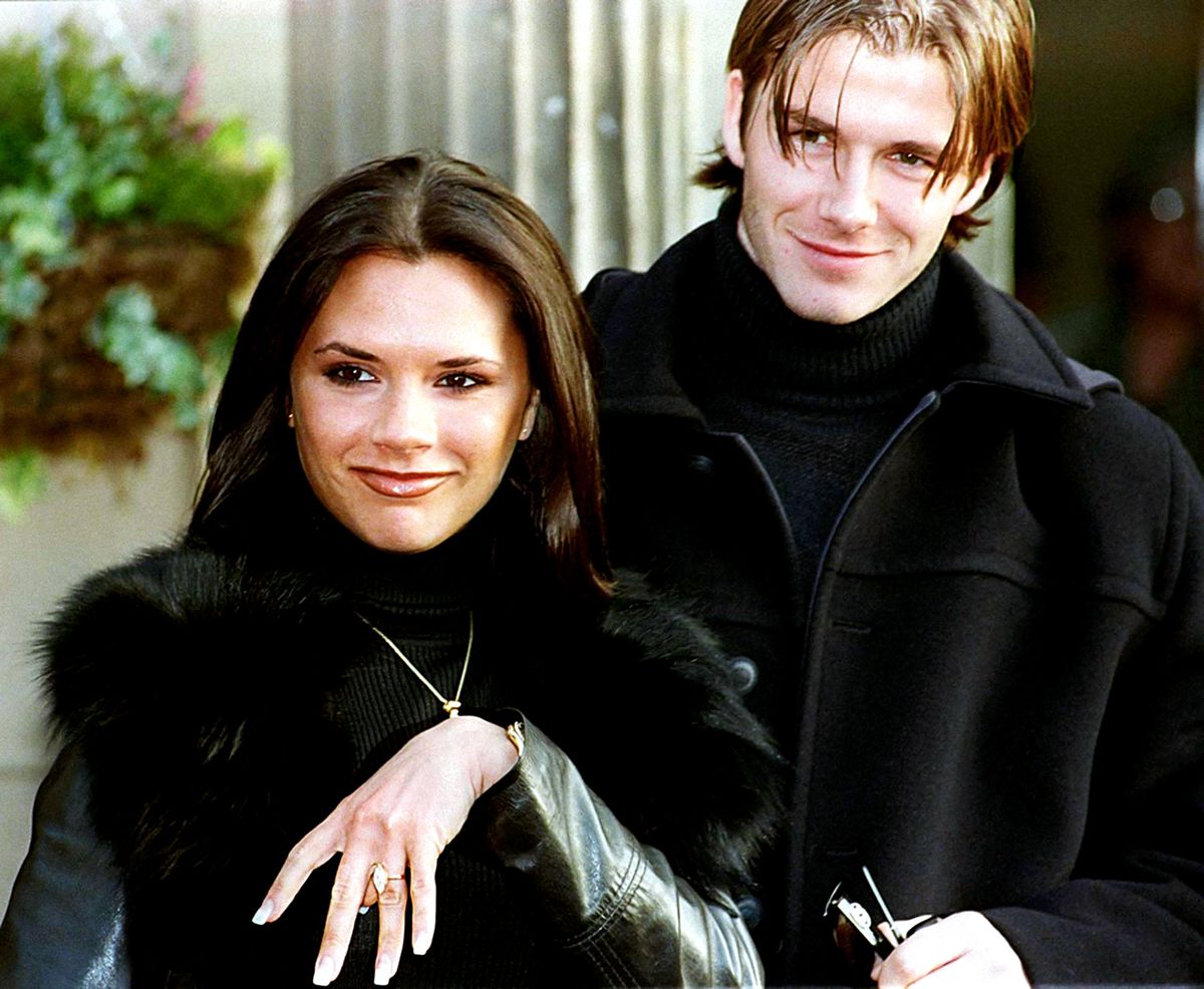 SHOWBIZ Spice Posh ring, Victoria Beckham, David Beckham, 1998