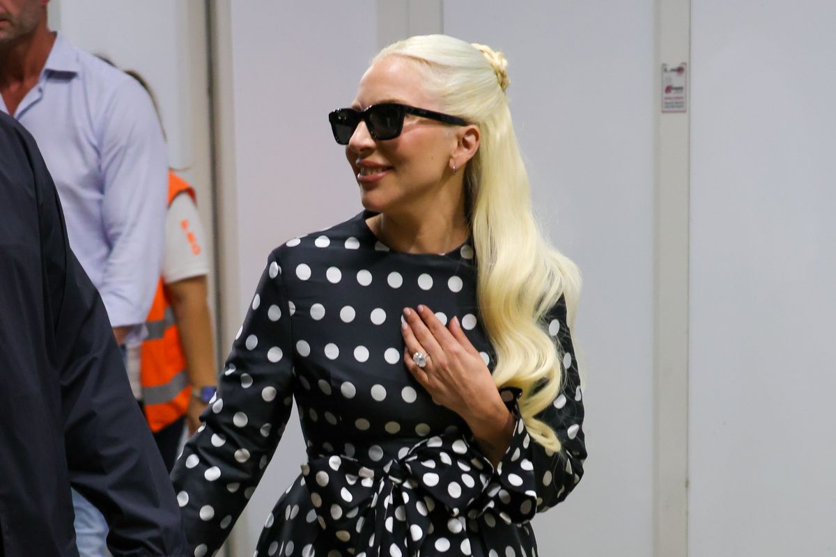 Celebrity Sightings In Venice - September 2, 2024, lady gaga, jegygyűrű