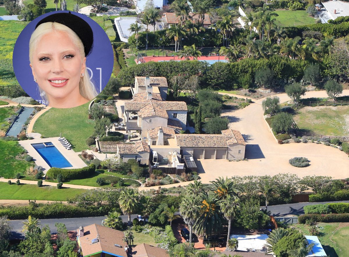 PREMIUM EXCLUSIVE Lady Gaga's Home Threatened By Raging Malibu Wildfire