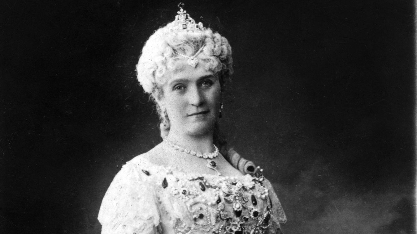 Katharina Schratt Playing The Role Of Empress Marie Therese Of Austria