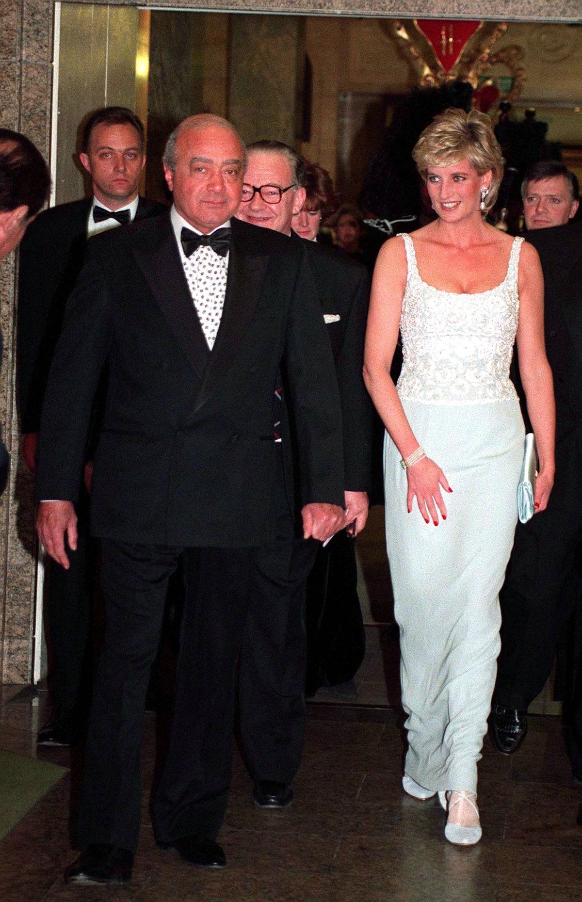 Charity Dinner, Mohamed Al-Fayed és Diana hercegné