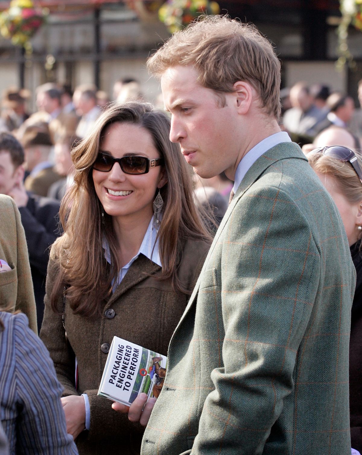 Prince William And Kate Middleton Attend Day 1 of The Cheltenham Horse Racing Festival