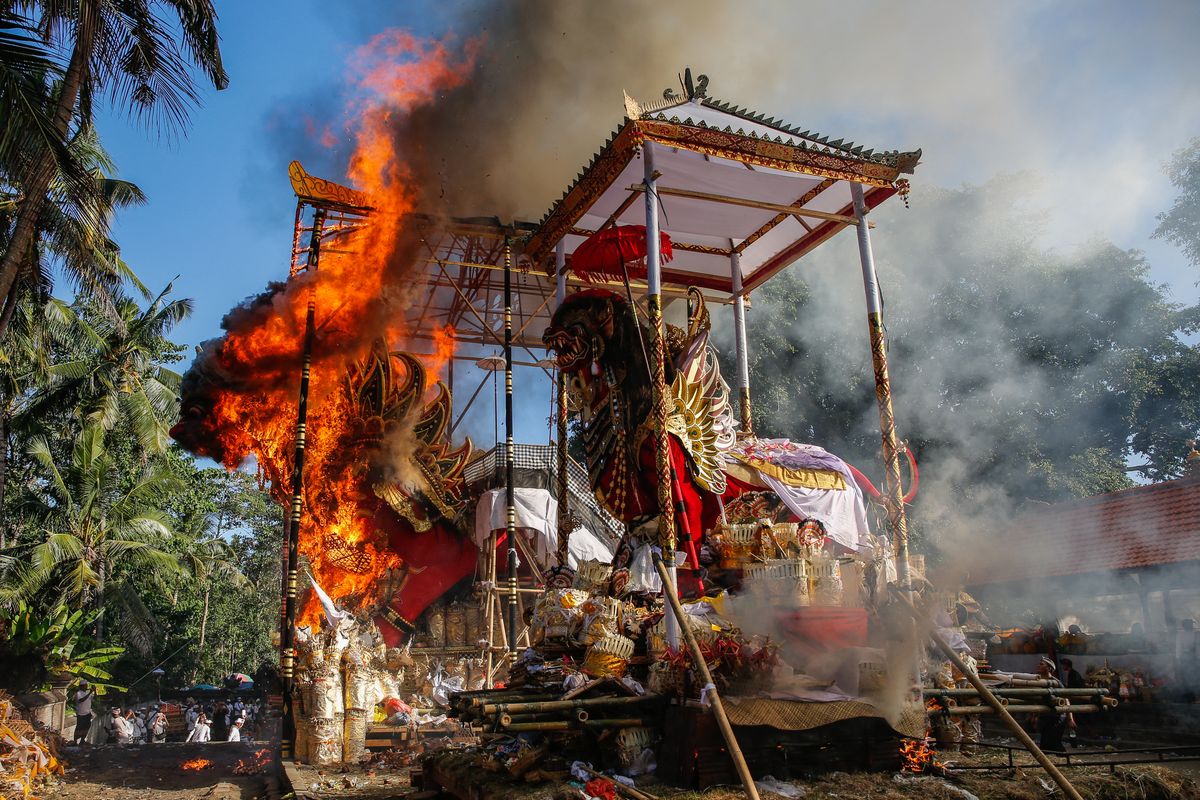 Balinese Mass Cremation