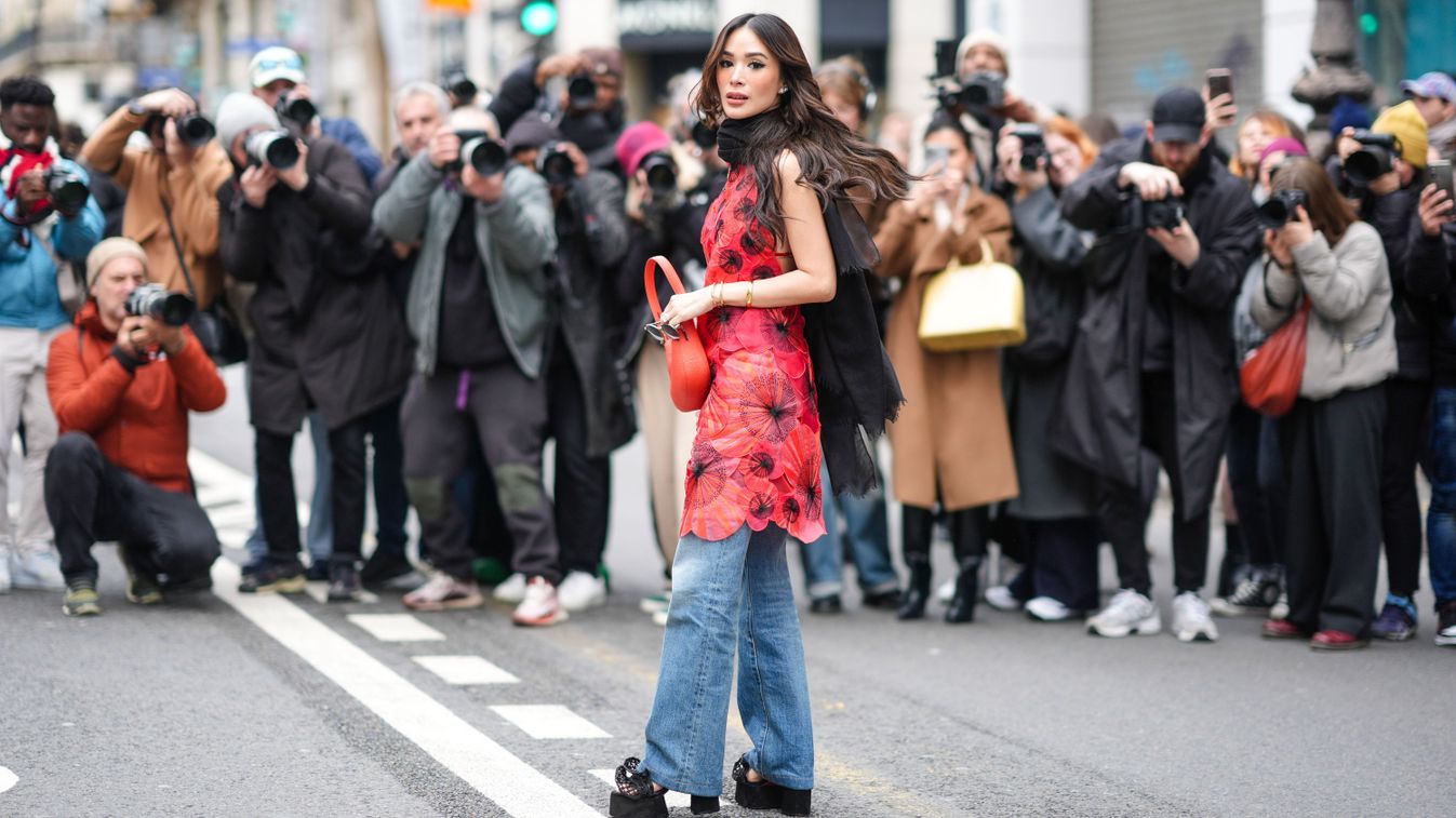 Street Style - Paris Fashion Week - Womenswear Fall/Winter 2024/2025 - Day Seven