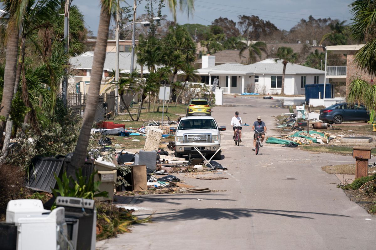 Hurricane Milton Barrels Into Florida