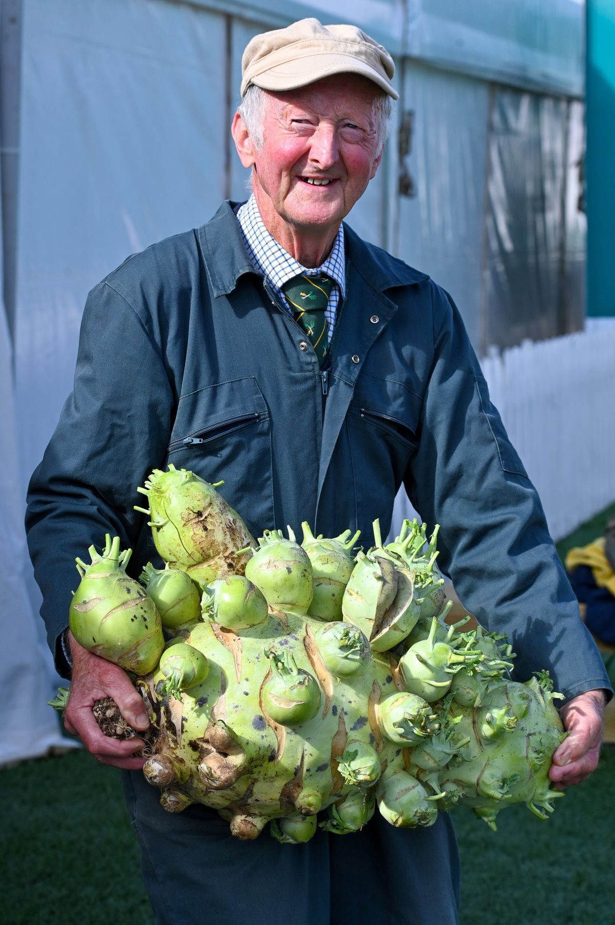 Giant Fruit And Vegetables At The Malvern Autumn Show