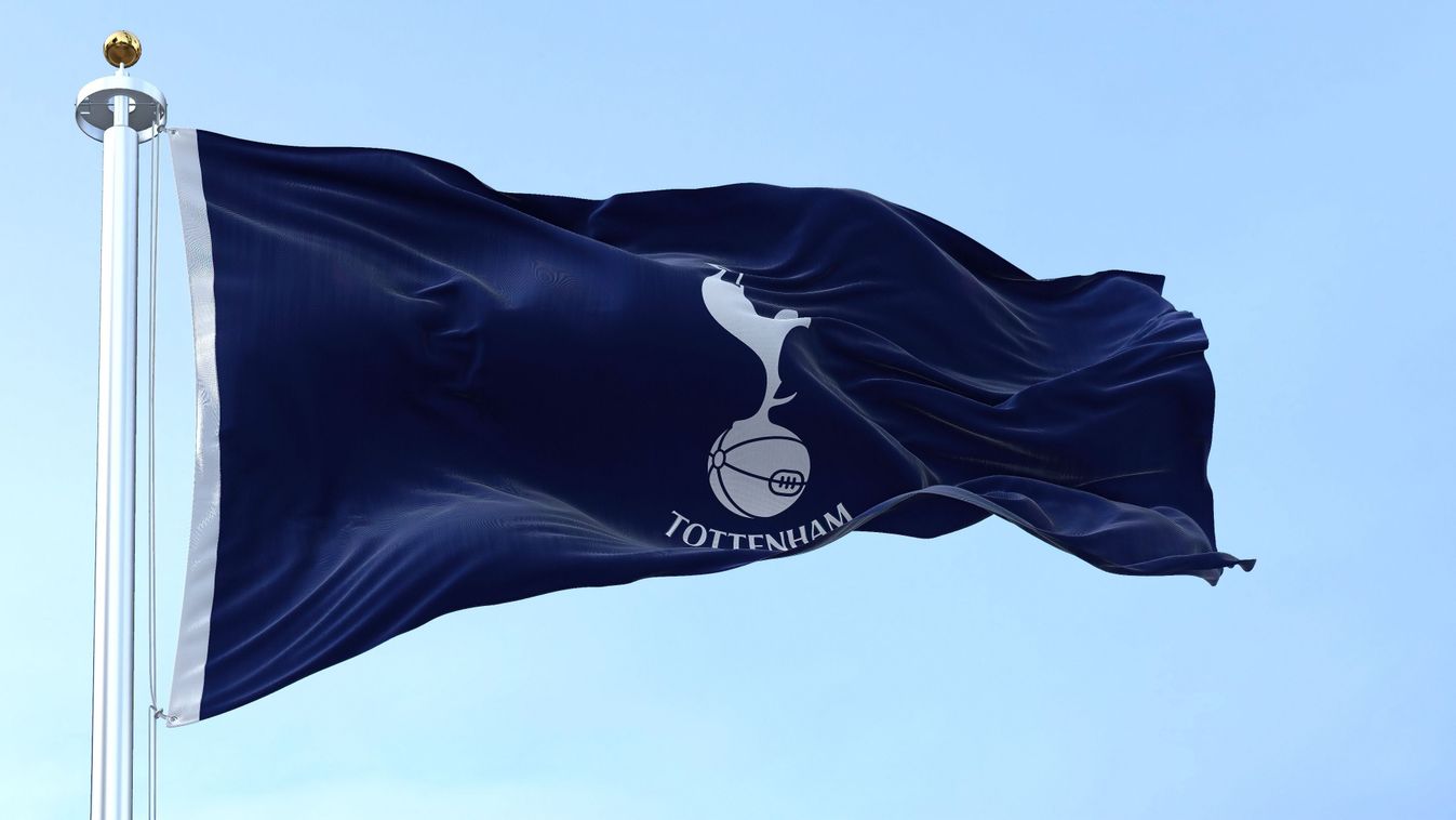 London,,Uk,,May,2022:,The,Flag,Of,Tottenham,Hotspur,Club