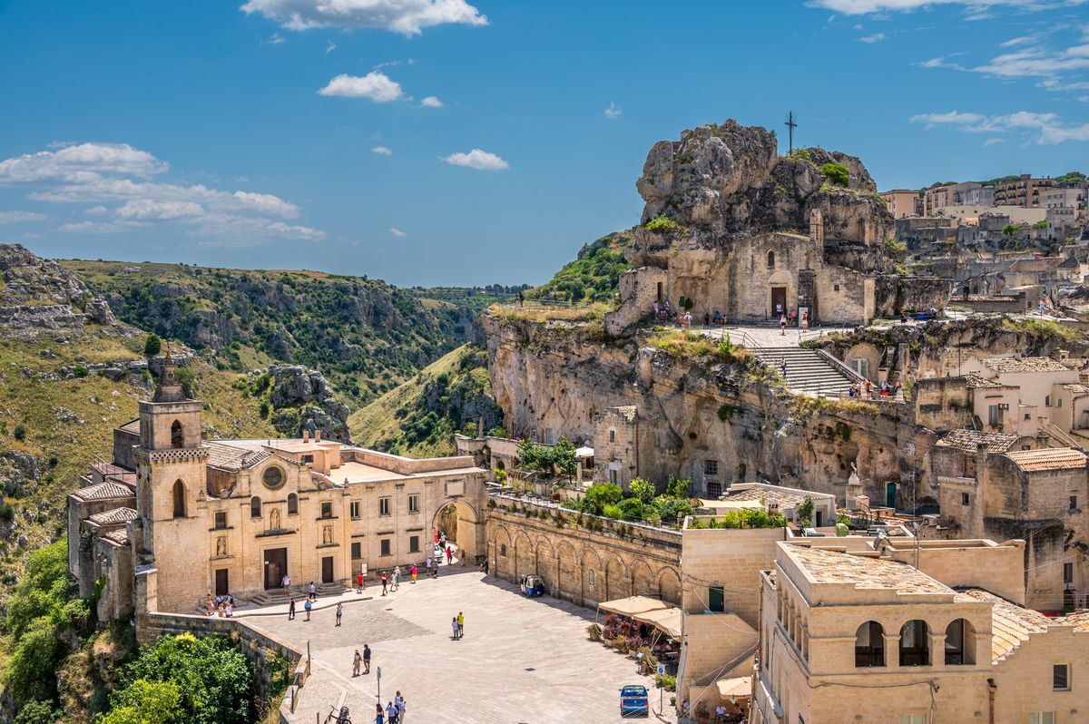 View,Of,Matera,,Puglia,,Italy, olasz nyaralás