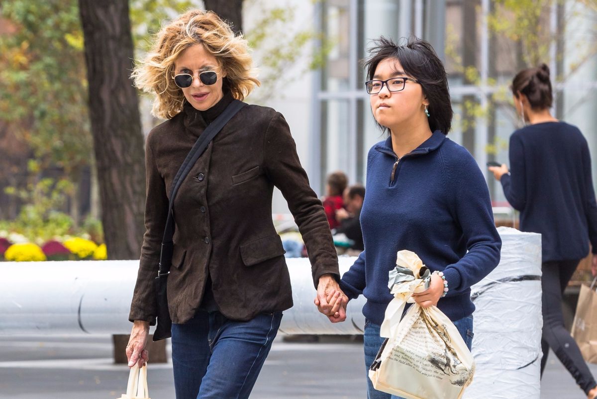 Meg Ryan spotted out with her daughter in Tribeca