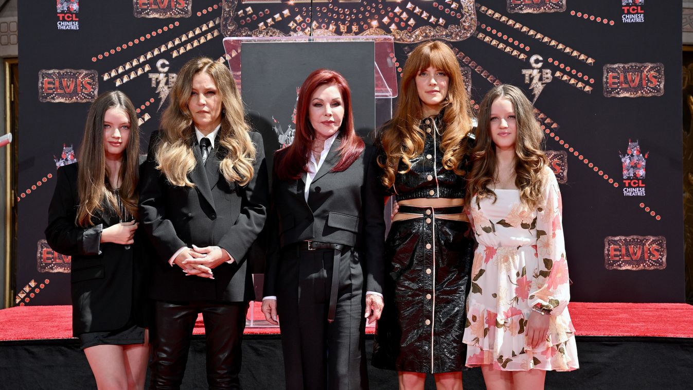 TCL Chinese Theatre Hosts Handprint Ceremony Honoring Priscilla Presley, Lisa Marie Presley And Riley Keough