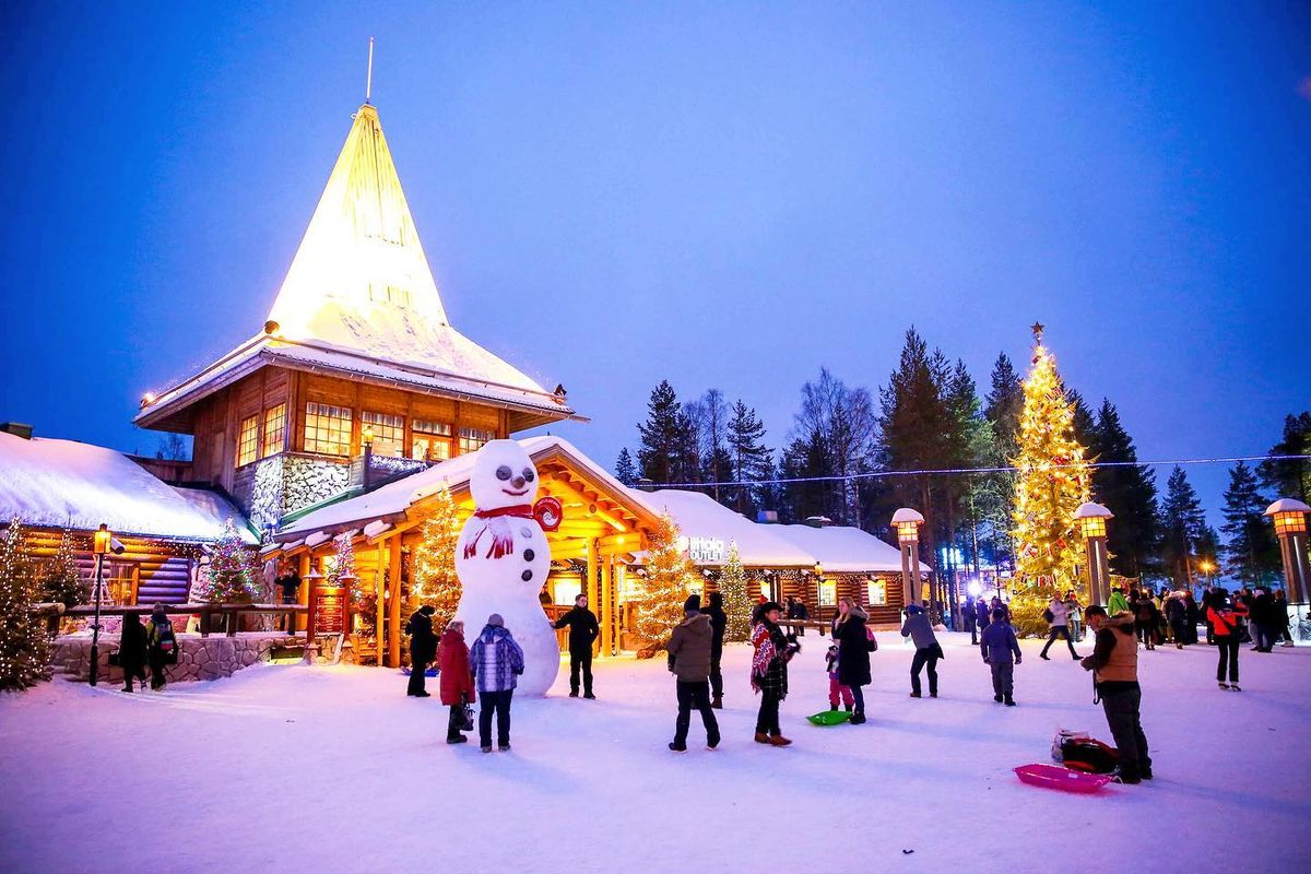 mikulás faluja, Rovaniemi, Lappföld