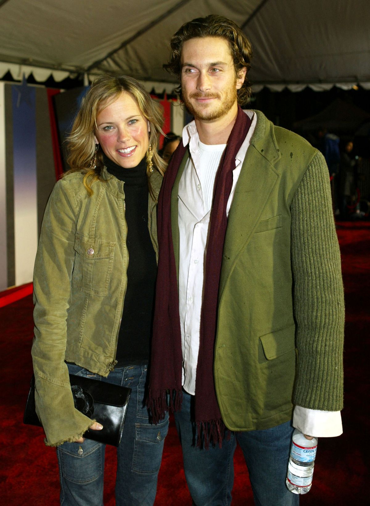 "Miracle" Motion Picture Premiere, Oliver Hudson és felesége, Erinn