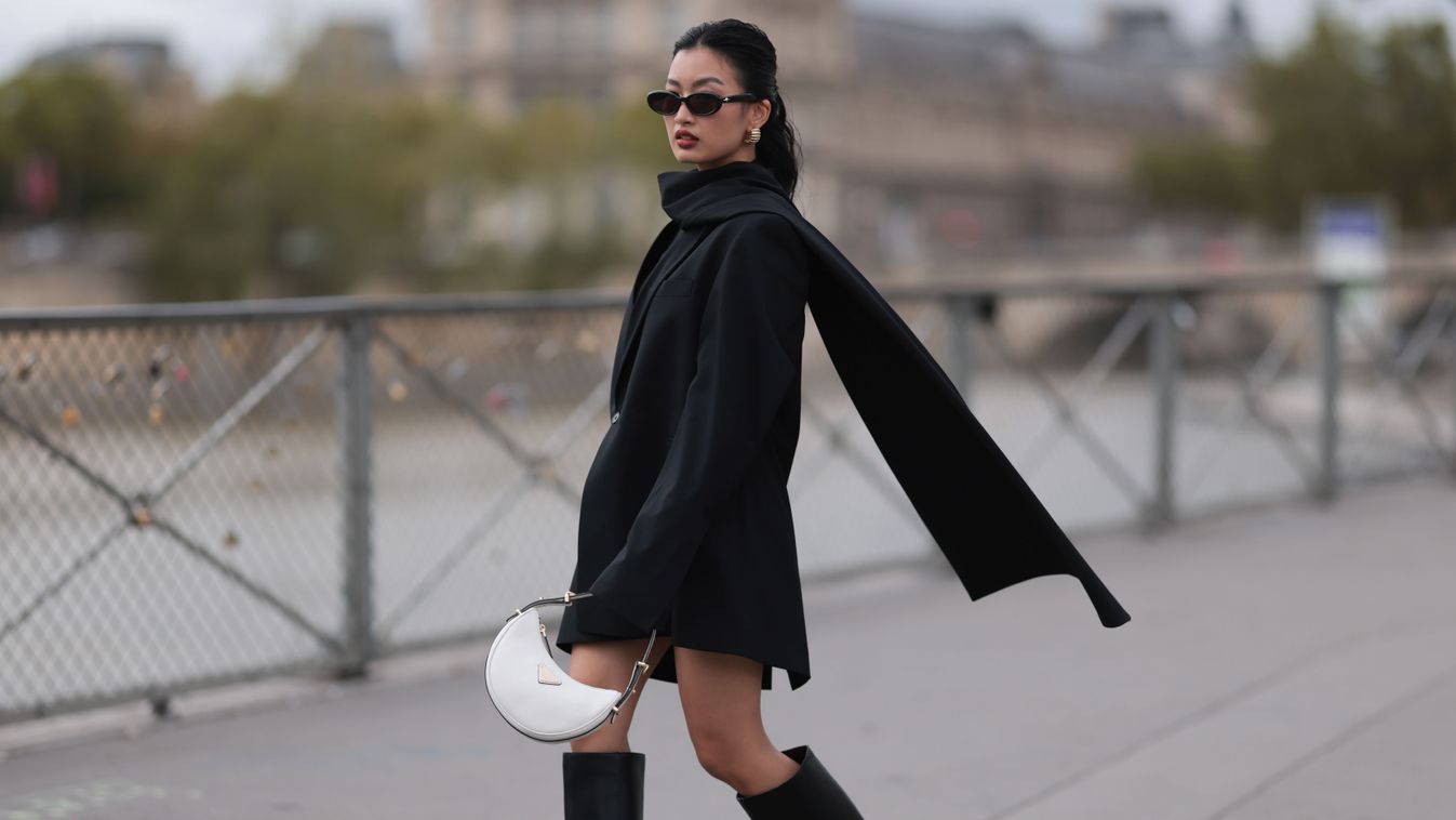 Street Style - Paris Fashion Week - Womenswear Spring/Summer 2025 - Day Eight