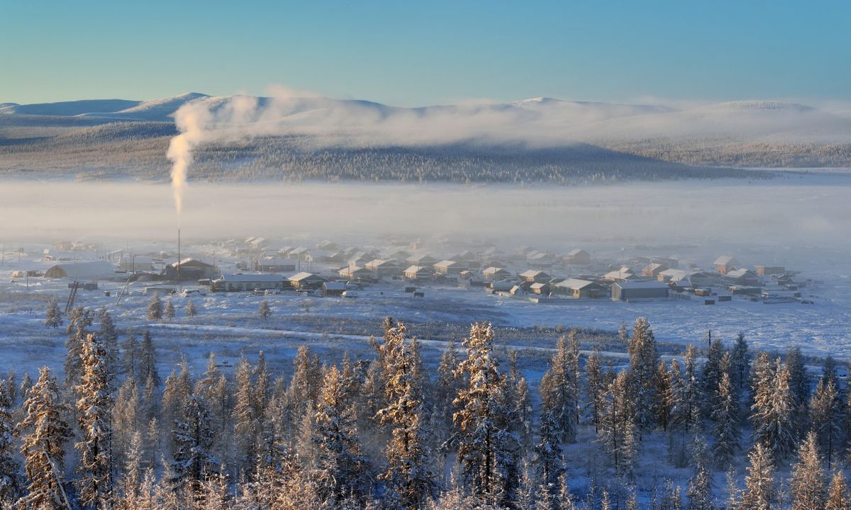 Yuchugey,Village.,Oymyakon.,-54,°c