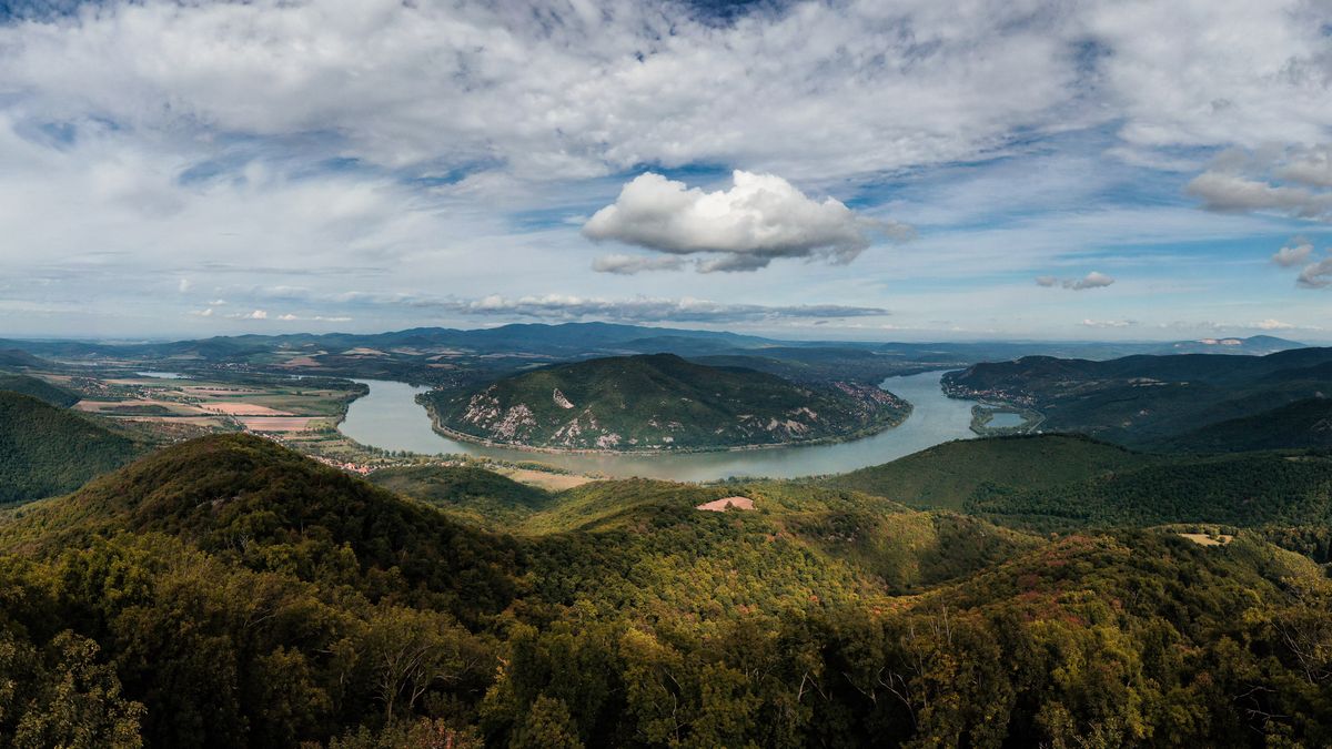 Prédikálószék,,Hungary,Danube,Dömös,View