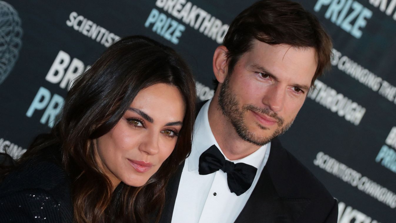 9th annual Breakthrough Prize ceremony, Ashton Kutcher és Mila Kunis