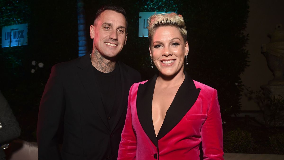 Pink és férje Carey Hart