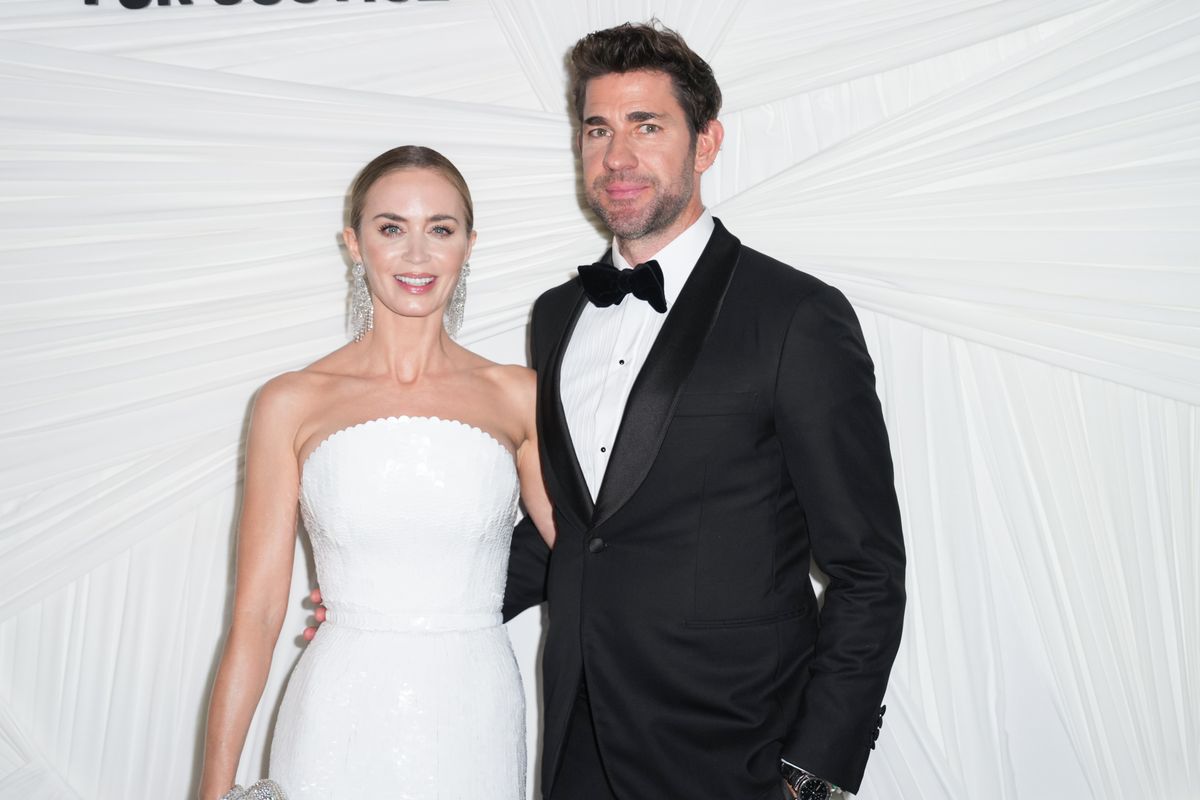 The Albies, Clooney Foundation for Justice - Arrivals, John Krasinski és Emily Blunt