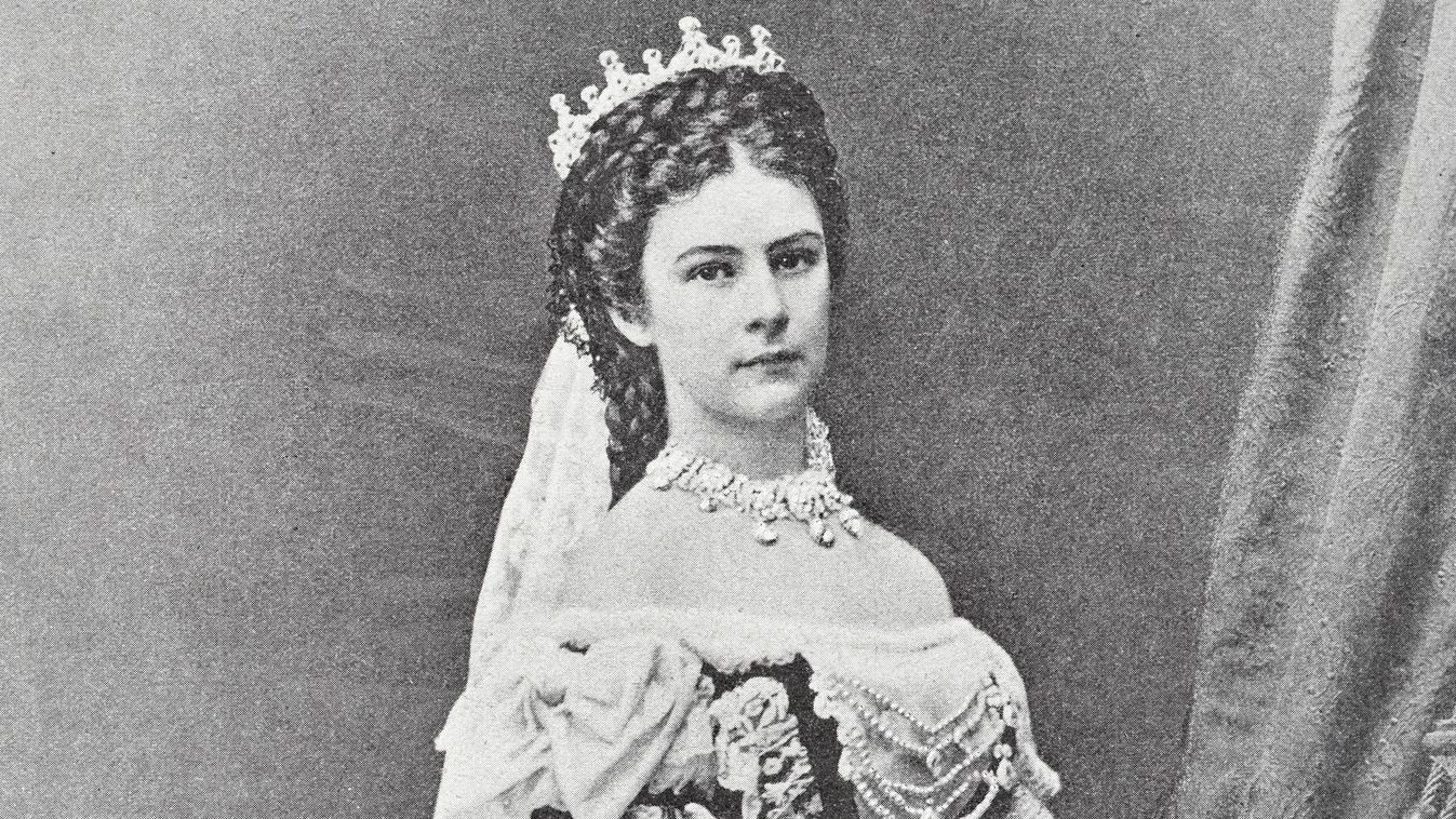 Sisi, empress Elisabeth of Austria as a young woman