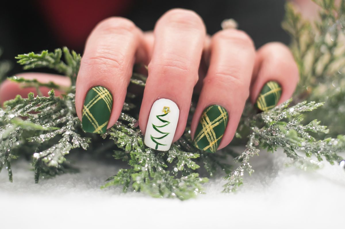 Christmas,Themed,Nail,Art,Design