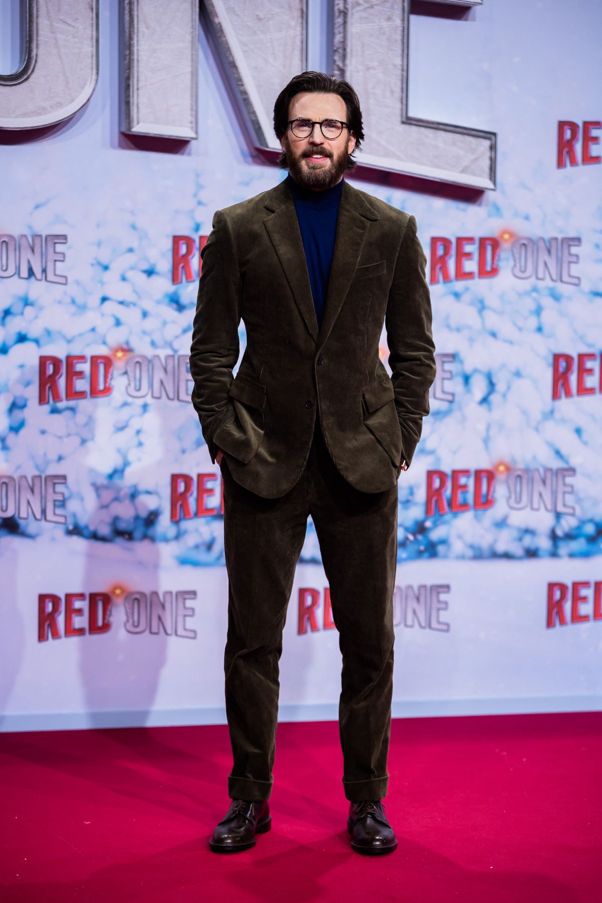 World premiere of the film "Red One - Christmas alert", Chris Evans