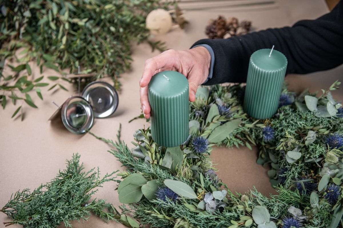 Adventi koszorú ötletek, amiket akár saját kezűleg is elkészíthetsz