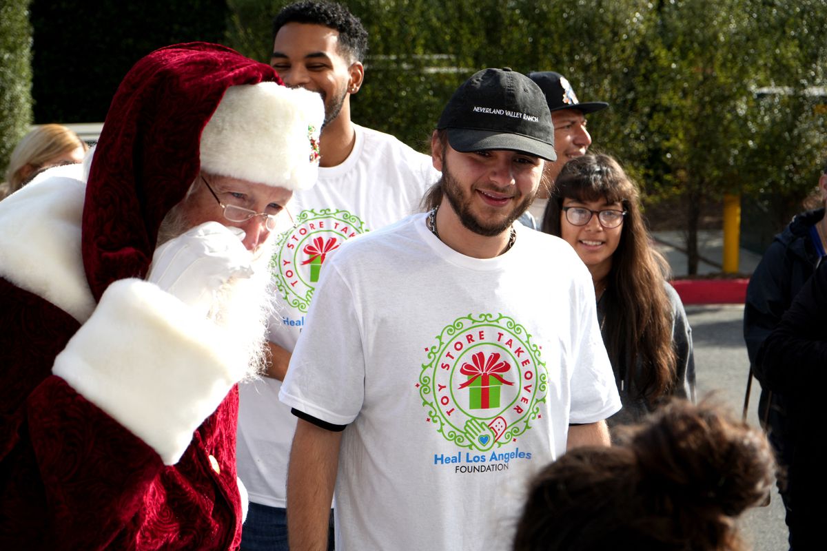 Prince Michael Jackson's "Heal LA Organization" Annual Christmas Toy Shopping Spree 2024