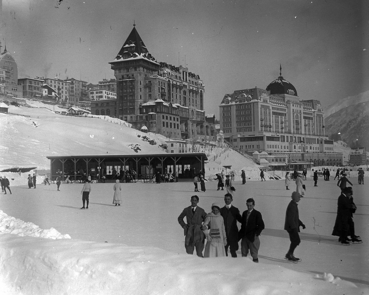 1910 tél St. Moritz