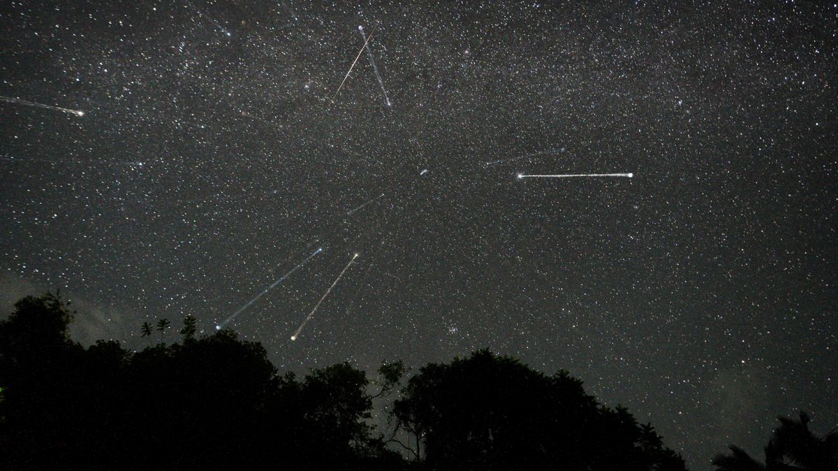 Geminids Meteor Shower, geminidák