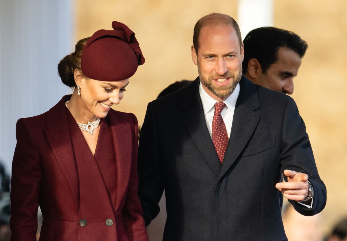 Katalin hercegné és Vilmos herceg a Buckingham palotában találkozott a katariakkal 