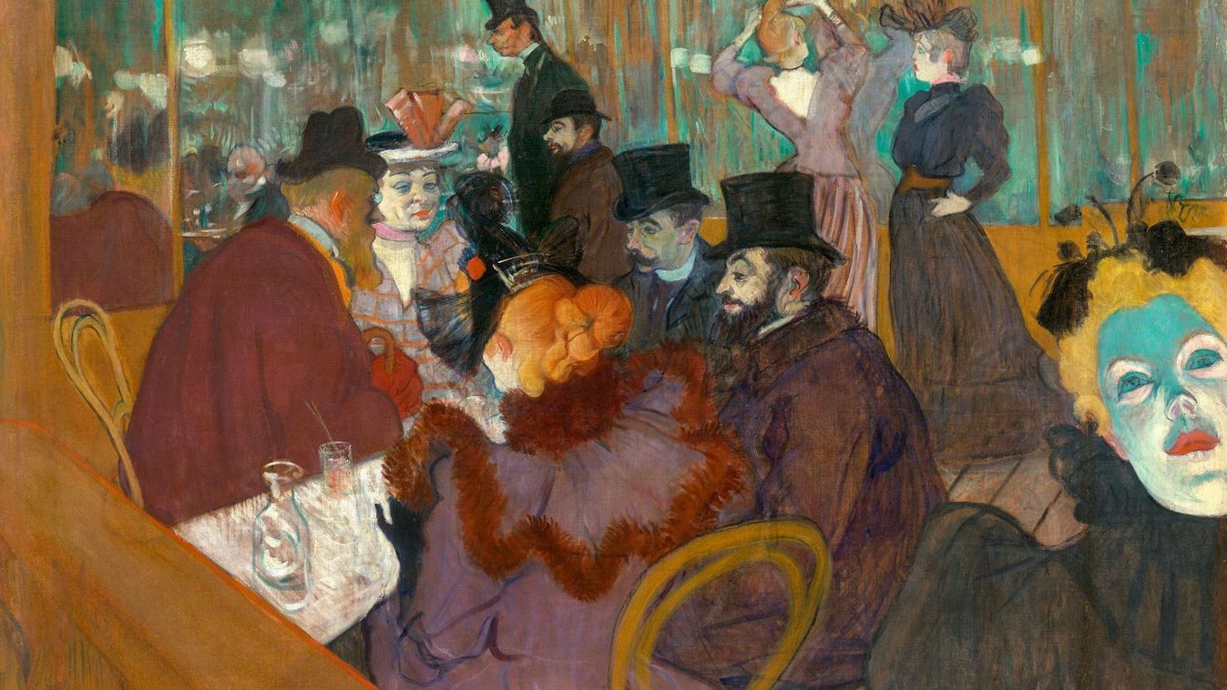 At,The,Moulin,Rouge,(ca.,1892–1895),Painting,By,Henri,De