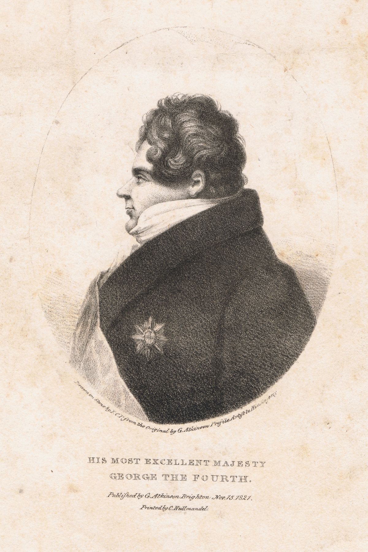 IV. György 1821-ben