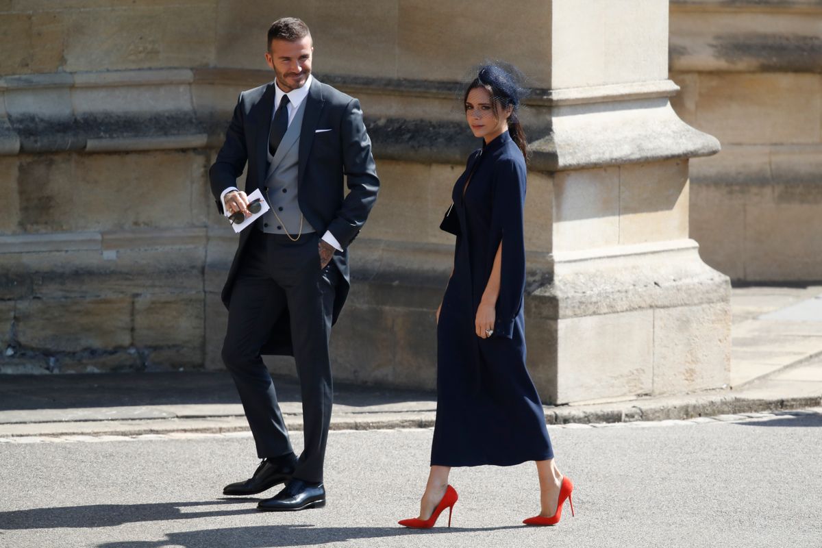 Victoria Beckham és David Harry és Meghan esküvőjére is hivatalosak voltak