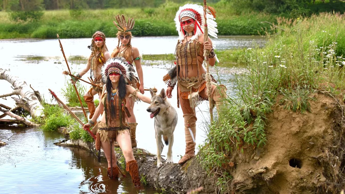 indiánok, pocahontas