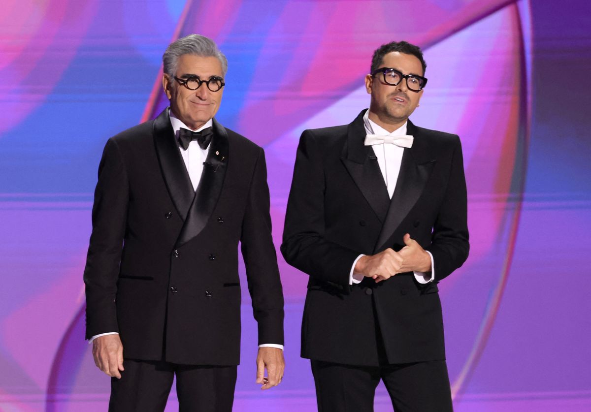 76th Primetime Emmy Awards - Show Eugene Levy és fia, Dan Levy