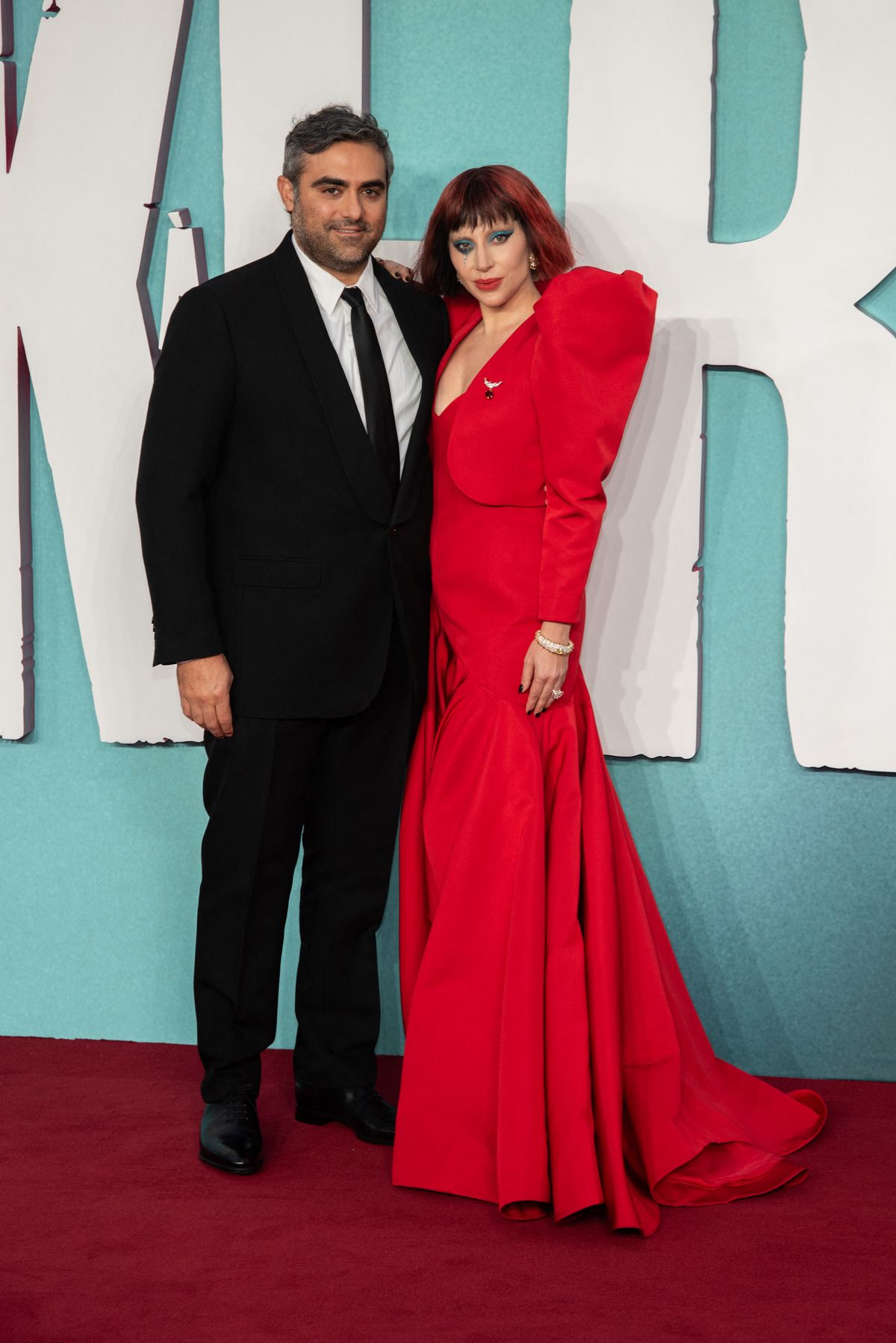 'Joker Folie a Deux' UK Premiere - Arrivals, Lady Gaga és vőlegénye, Michael Polansky