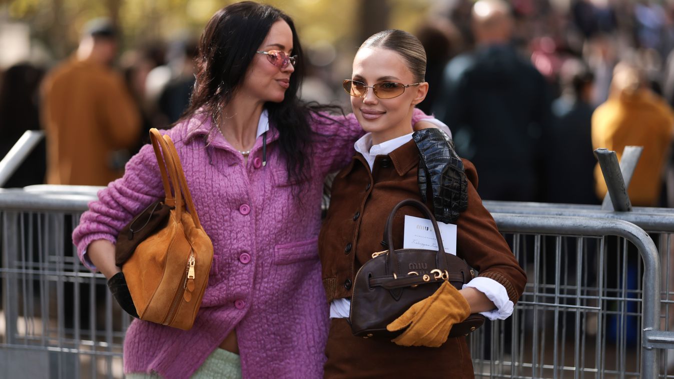 Street Style - Paris Fashion Week - Womenswear Spring/Summer 2025 - Day Nine