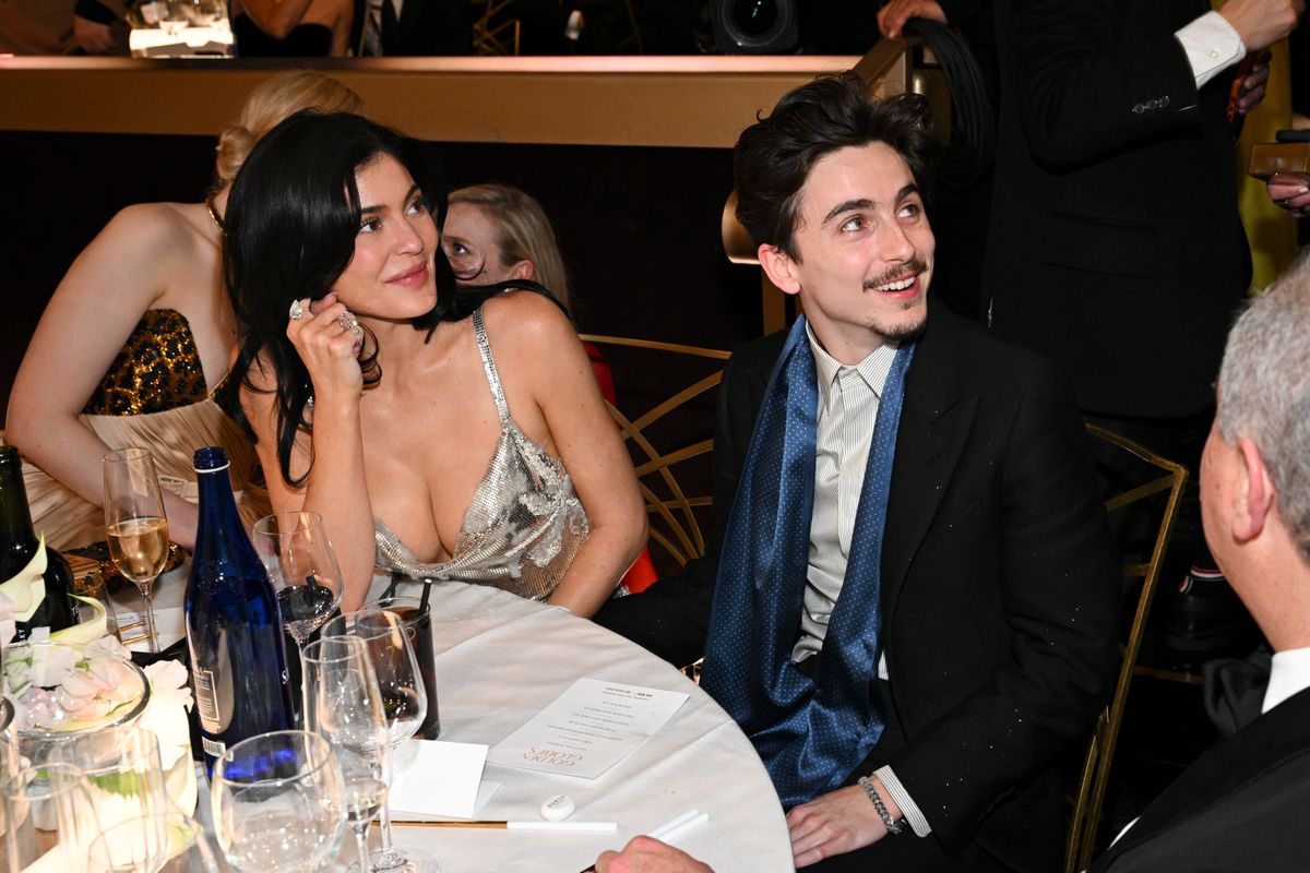 82nd Annual Golden Globes - Show, Kylie Jenner Timothee Chalamet