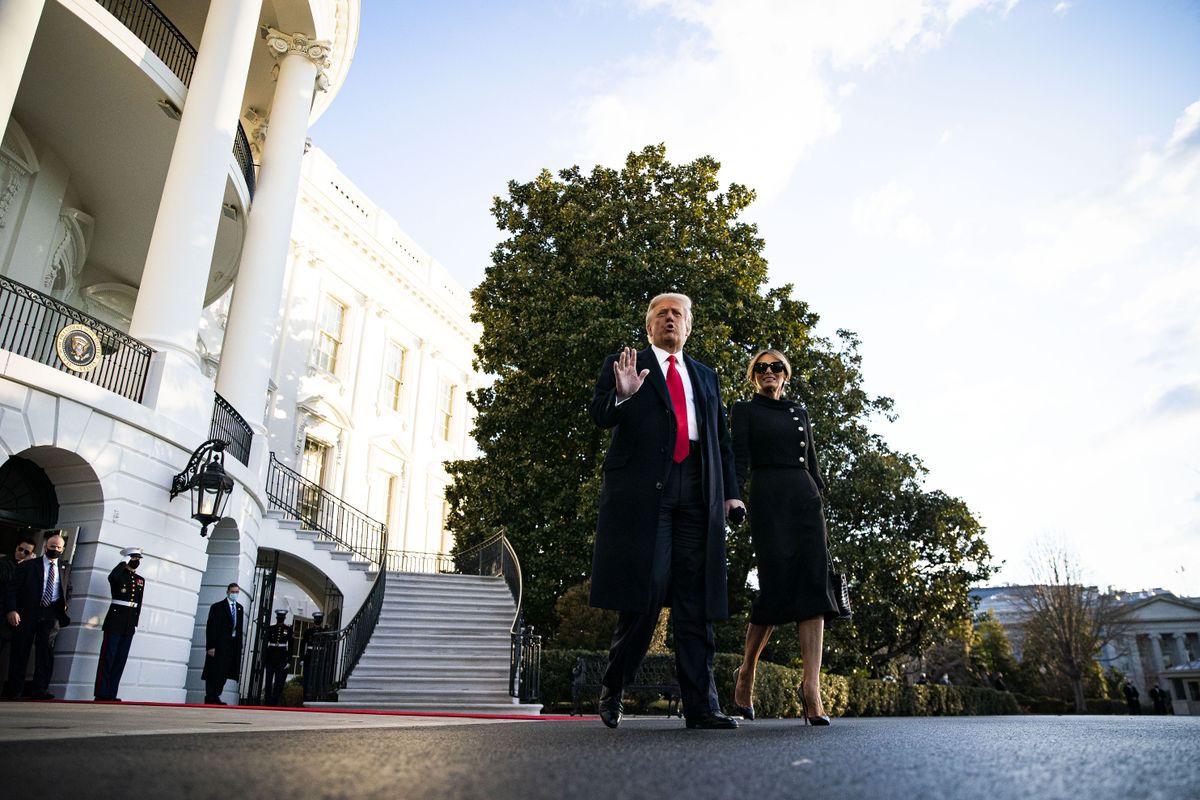 Melania Trump öltözéke mindig előkelő és kifogástalan