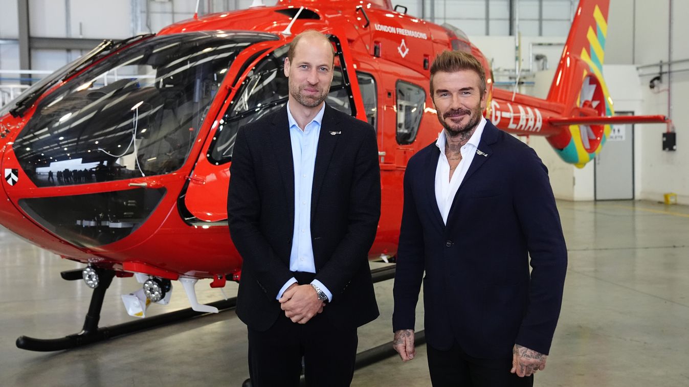 Vilmos herceg és David Beckham barátsága