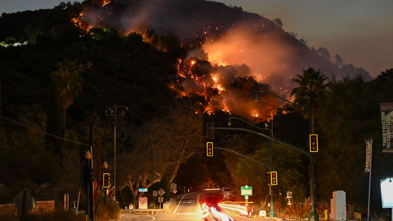 Eaton wildfire in Los Angeles