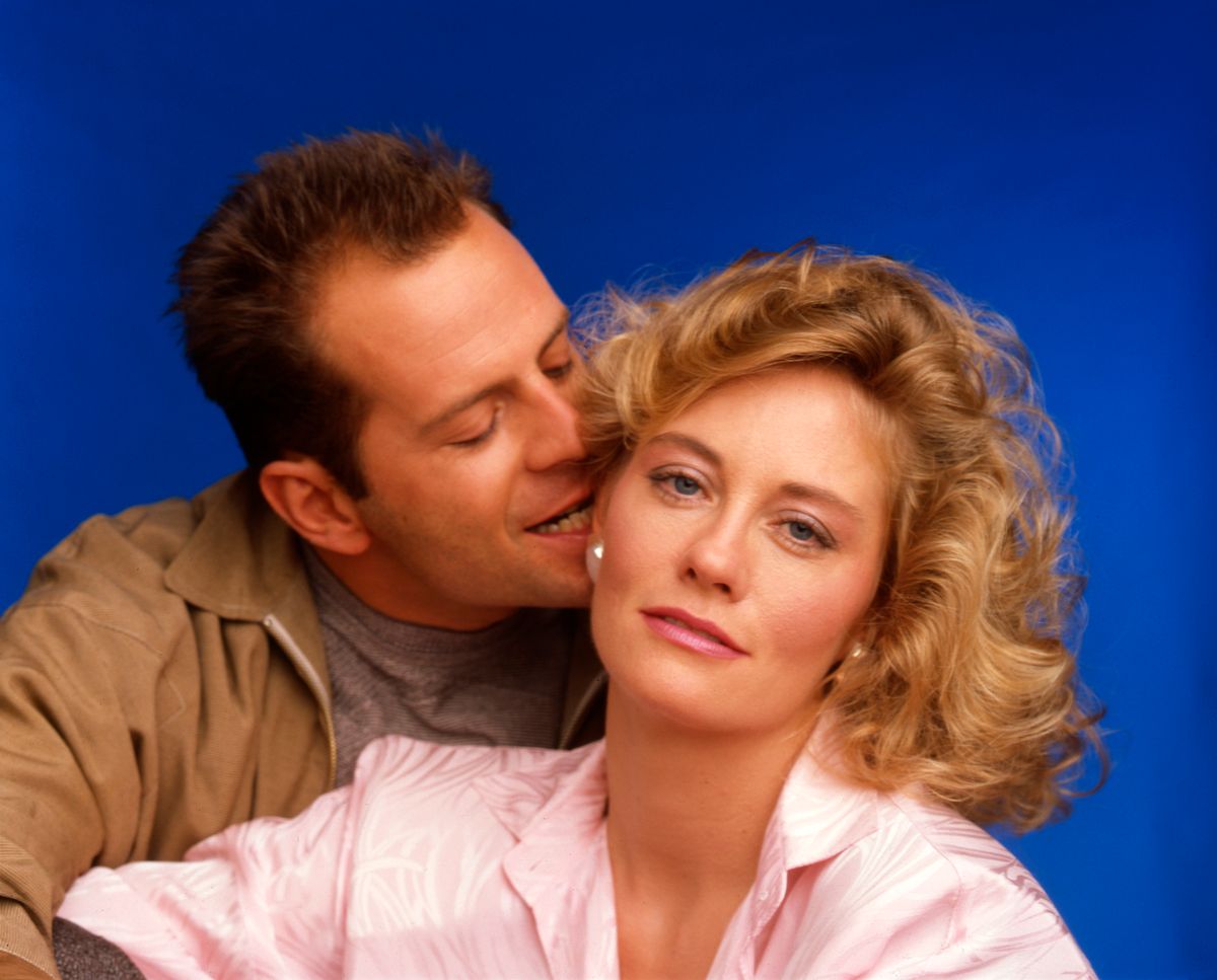 A simlis és a szende, Bruce Willis, Cybill Shepherd, Golden Globe-díjas sztár